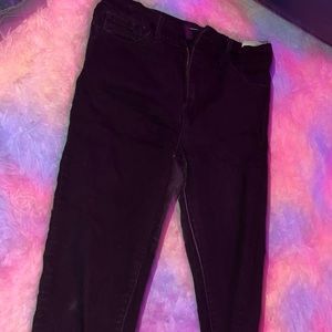 High rise jeans